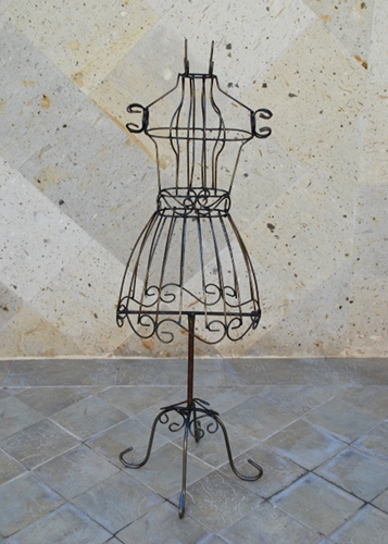 Wrought iron dress forms